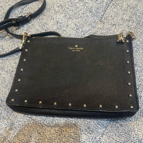 Kate Spade On Purpose Pebbled Leather Crossbody Bag - Picture 2 of 8